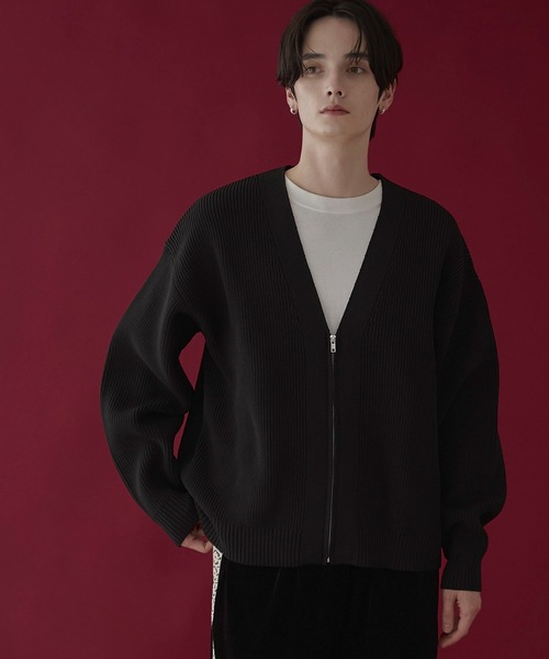 LUCY（ルーシー） カーディガン LUCY/クリアライトZIPカーディガン