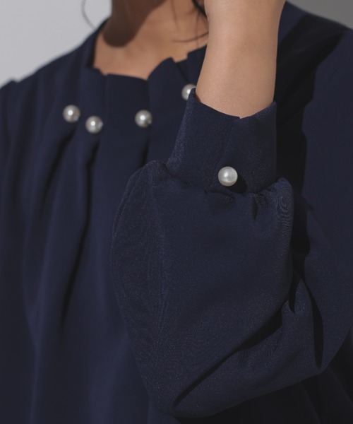 Dorry Doll（ドリードール） パンツドレス パールタックブラウス＋