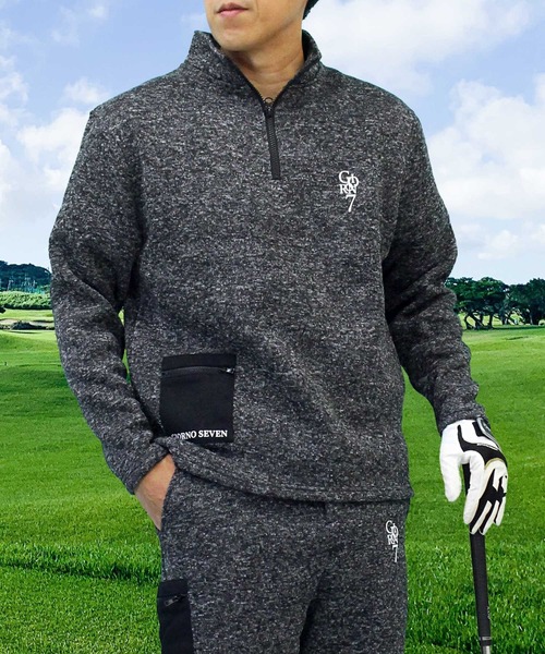 GIORNO SEVEN（ジョルノセブン） ゴルフ ゴルフウェア ニットフリース