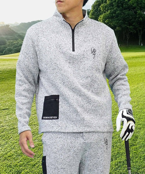 GIORNO SEVEN（ジョルノセブン） ゴルフ ゴルフウェア ニットフリース