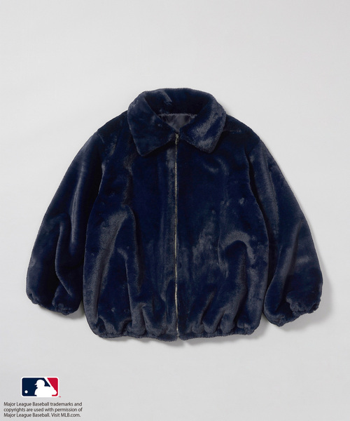 ROPE'（ロペ） コート アウター 「MLB COLLECTION BY JUN」フェイク