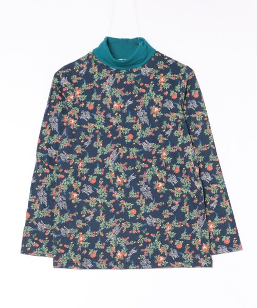 SUPER HAKKA（スーパーハッカ） tシャツ 度甘天竺アンティークフラワー