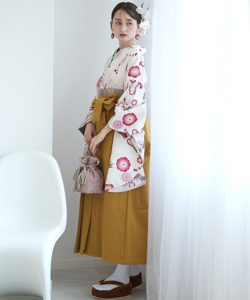 utatane 着物 袴セット ひよこ商店 レトロ大正浪漫 レディース