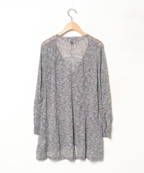 DIESEL グレー ケーブルニット Vネック セーター