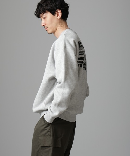 NANO universe トレーナー スウェット 「MOFFISIE」オリジナル