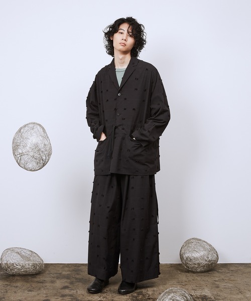 Dulcamara スラックス サイズ1 Dulcamara（ドゥルカマラ） スラックス 1 チャコールグレー メンズ