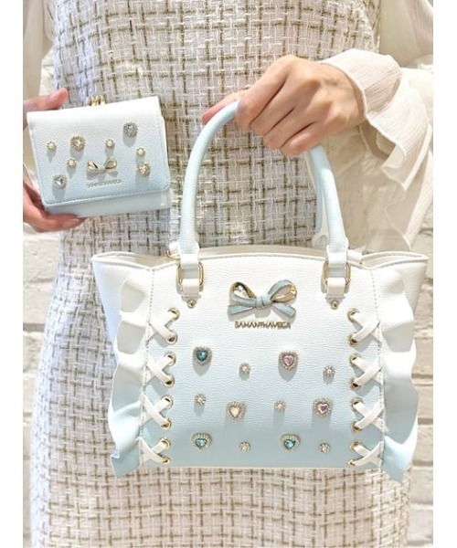 Samantha Vega（サマンサベガ） ハンドバッグ レースアップハート