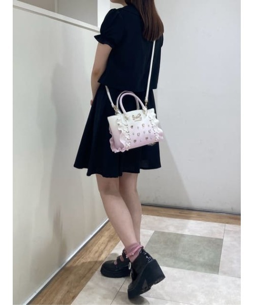 Samantha Vega（サマンサベガ） ハンドバッグ レースアップハート