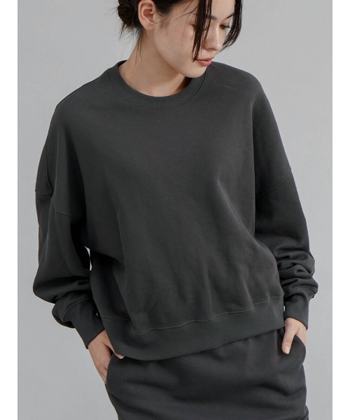 tシャツ 「マシンウォッシャブル・ストレッチ」ヴィンテージ裏毛プルオーバー レディース