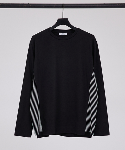 5351 POUR LES HOMMES tシャツ コンビネーション ボーダー 長袖 T