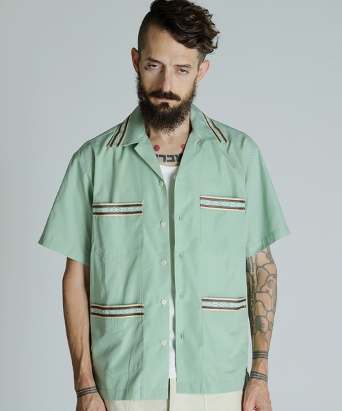Schott N.Y.C シャツ Schott/ショット/TC CUBA SHIRT/半袖