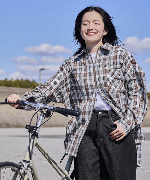 RAGEBLUE（レイジブルー） ブラウス シャツ 選べるデザイン/Wジップ