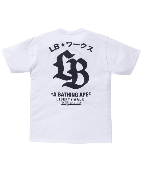A BATHING APE T be@rbrick シャツ Lサイズ ホワイト ☆新品☆ BE@RBRICK BAPE Tシャツ Mサイズ ベアブリック a
