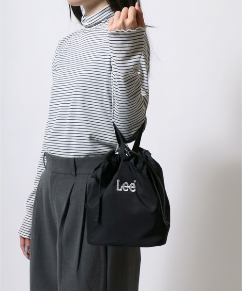 Lee トートバッグ Lee/リー ロゴ ワンポイント刺繍 ミニ