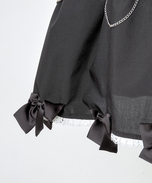 AVENCHUMU ワンピース Front ribbon chain one piece : ZOZOTOWN