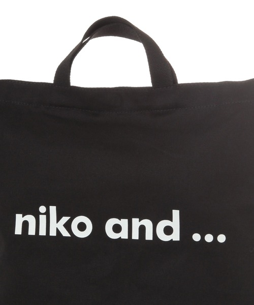 トートバッグ オリジナルニコロゴ２ＷAYトートバッグ レディース メンズ | niko and… | 17