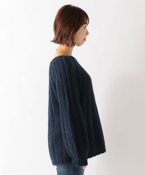 SHIPS any 「SHIPS any」 長袖ニット ONE SIZE ライトグレー