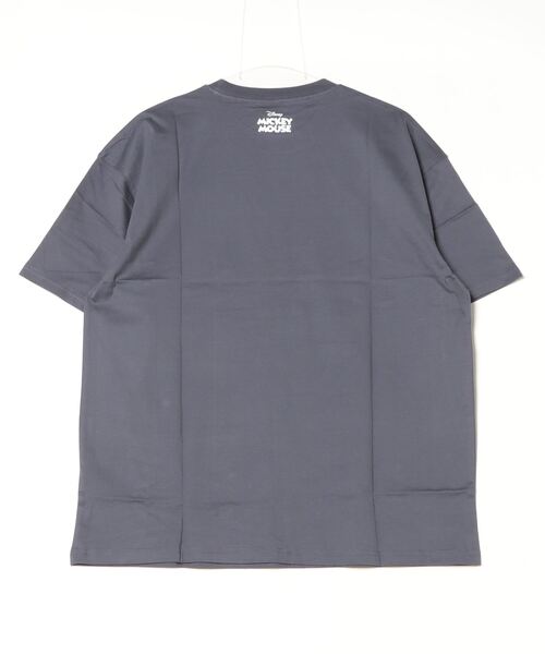 ミッキーマウス Tシャツ サイズ6 ダークグレー Disney tシャツ メンズ MICKEY MOUSE ミッキーマウス オーバー