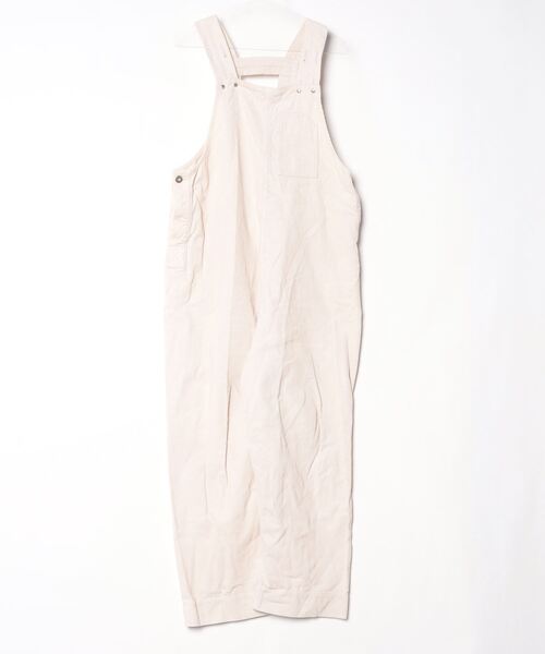 ビームスボーイ　オーバーオール　ホワイト BEAMS BOY（ビームス ボーイ） オーバーオール ONE SIZE オフホワイト