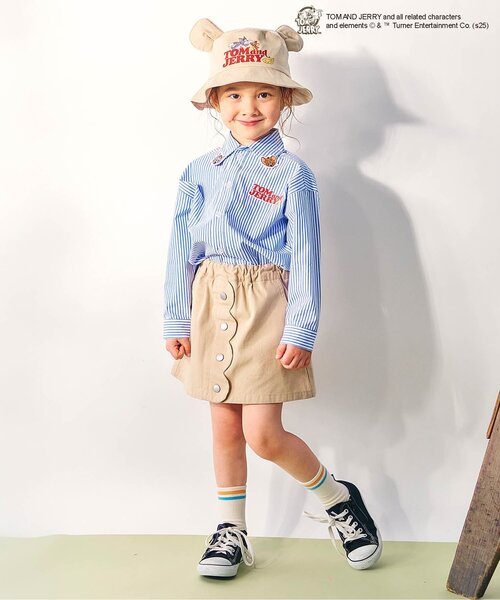 帽子 ハット トムとジェリー 耳付きバケットハット キッズ 子供 男の子