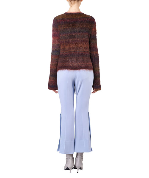 「TARO HORIUCHI」 長袖ニット FREE ブラウン レディース_画像7