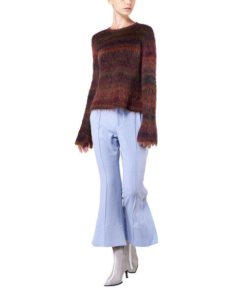 「TARO HORIUCHI」 長袖ニット FREE ブラウン レディース_画像9