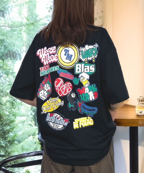 Candlestick tシャツ レトロ グラフィック アート オーバー