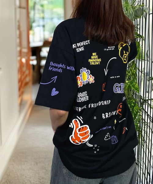 Candlestick tシャツ レトロ グラフィック アート オーバー