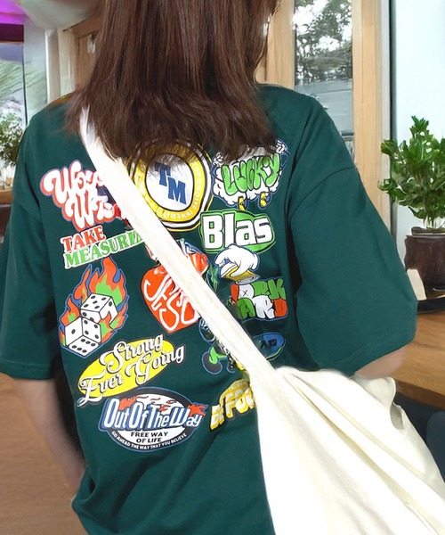 Candlestick tシャツ レトロ グラフィック アート オーバー