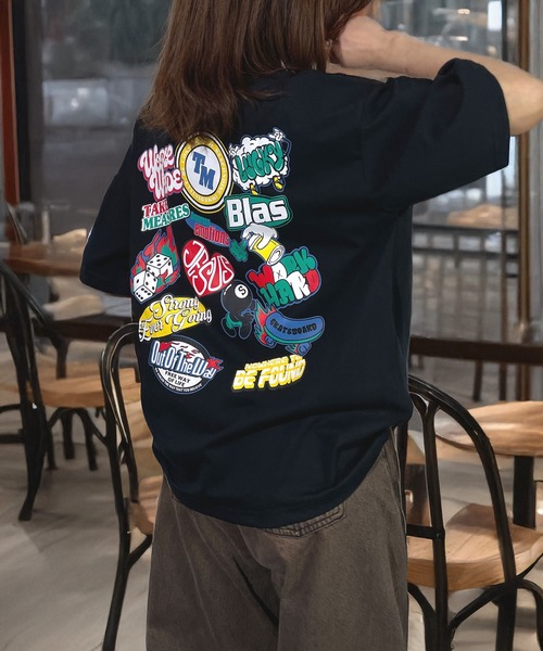 Candlestick tシャツ レトロ グラフィック アート オーバー