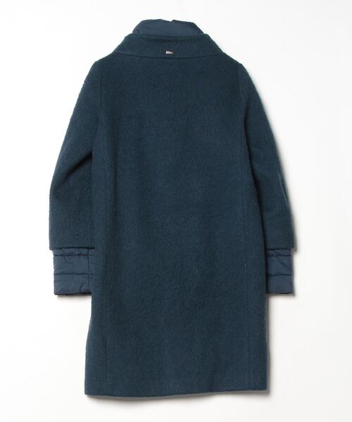 HERNO（ヘルノ） ダウンコート 42 ブルー レディース : ZOZOTOWN Yahoo