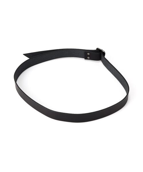 ベルト 「20/80」トゥエンティーエイティー/ TOCHIGI LEATHER TAPE BELT WITH BRASS NARROW BUCKLE_4