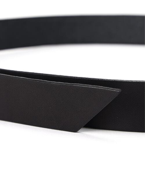 ベルト 「20/80」トゥエンティーエイティー/ TOCHIGI LEATHER TAPE BELT WITH BRASS NARROW BUCKLE_6