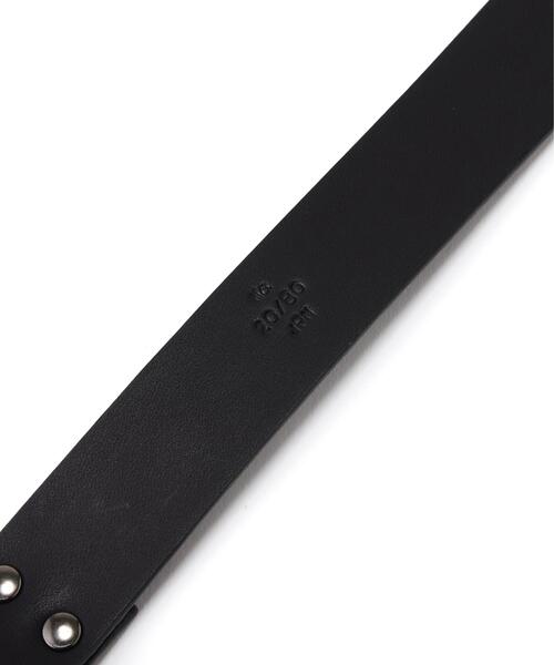 ベルト 「20/80」トゥエンティーエイティー/ TOCHIGI LEATHER TAPE BELT WITH BRASS NARROW BUCKLE_8
