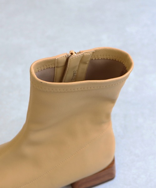 「NICAL」 ショートブーツ L イエロー レディース_画像7