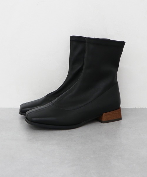 「NICAL」 ショートブーツ L イエロー レディース_画像9