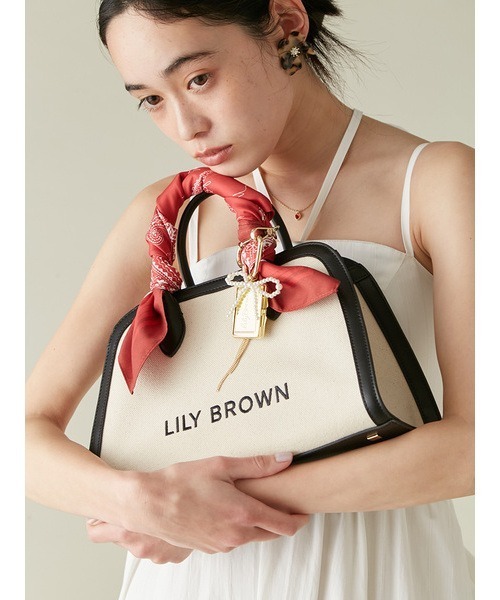 LILY BROWN キーホルダー ミラー付きキーリング : ZOZOTOWN