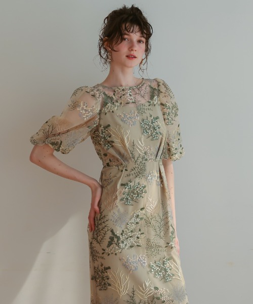 【yuua】Dorry Doll カラフルタイトワンピース Dorry Doll（ドリードール） ドレス カラフルタイトワンピース