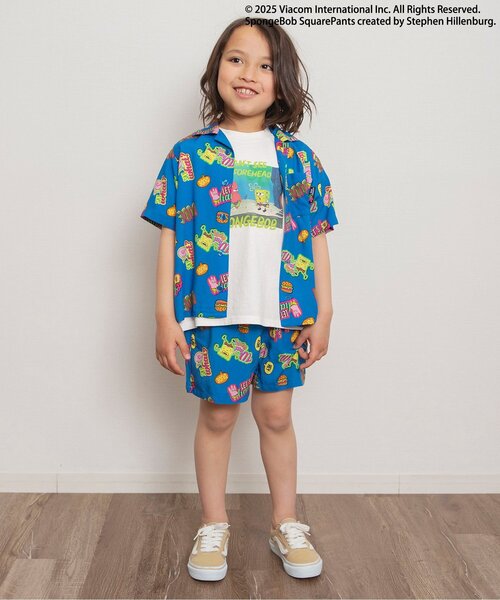 BREEZE パンツ スポンジ・ボブ アロハパンツ キッズ 子供服