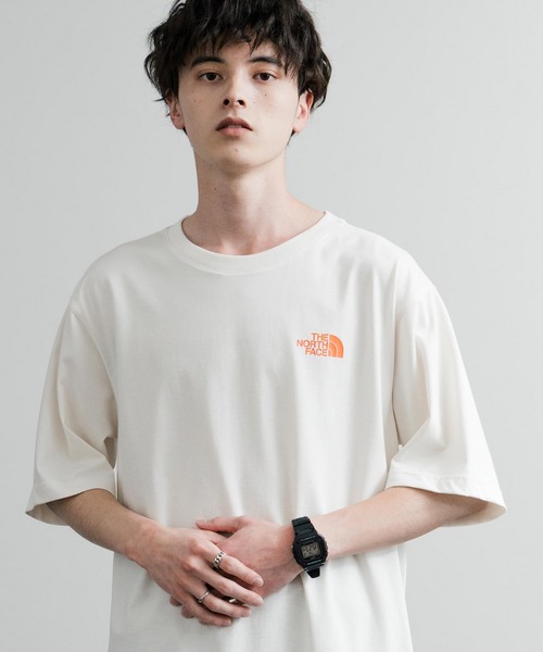 【新作】 THE NORTH FACE ★ 大人気 ★ M'S MEKA S/S R/TEE The North Face Korea M'S MEKA S/S R/TEE SHORT T-SHIRTS IVORY