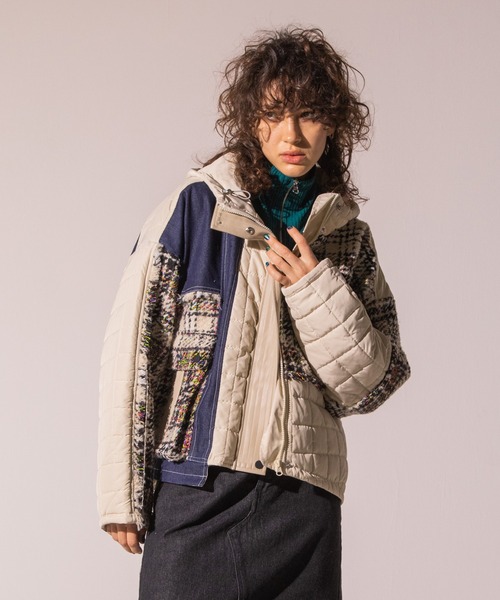 「AULA AILA」 ブルゾン 0 ネイビー レディース_画像5