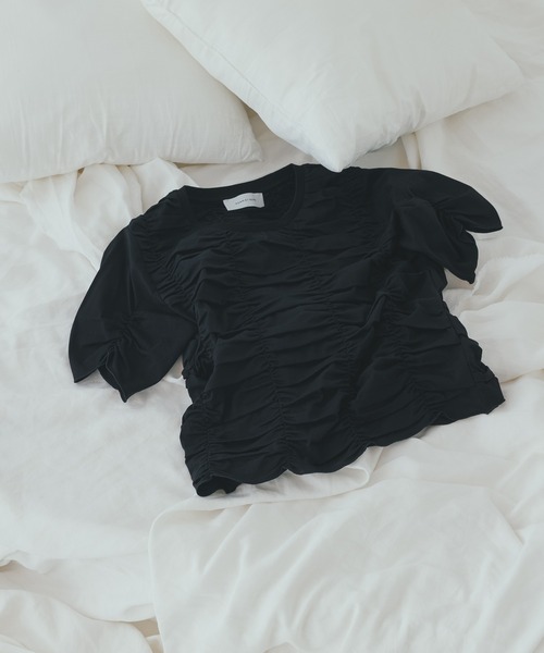 ADAM ET ROPE' tシャツ 「サステナブル」シャーリングTEE