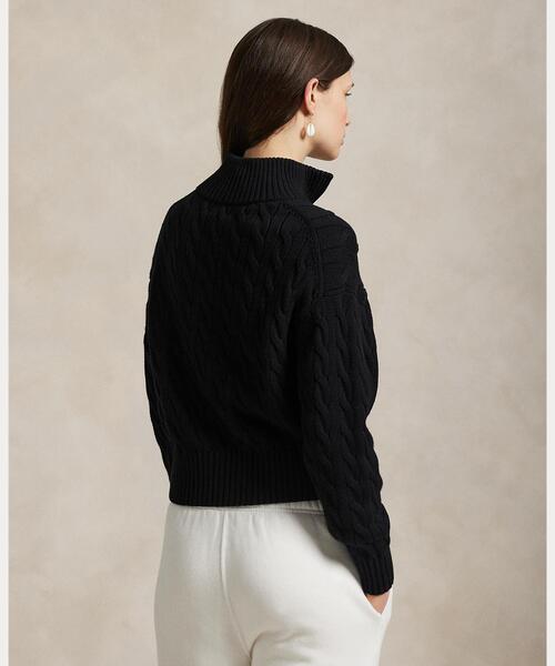 POLO RALPH LAUREN ニット セーター ケーブルニット コットン