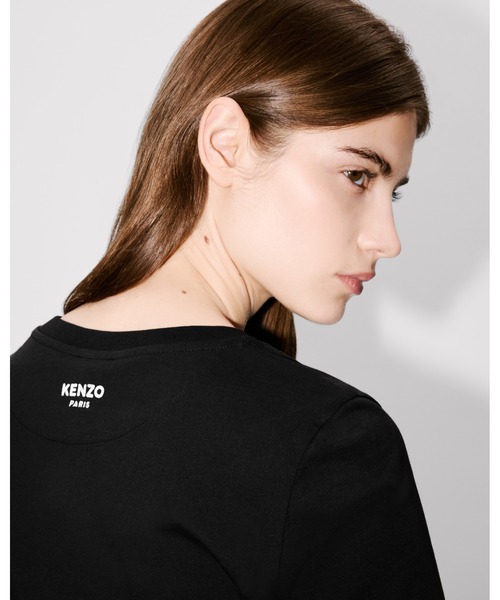 tシャツ 'Boke Flower' エンブロイド コットン Tシャツ レディース KENZO tシャツ 'Boke Flower' エンブロイド コットン Tシャツ