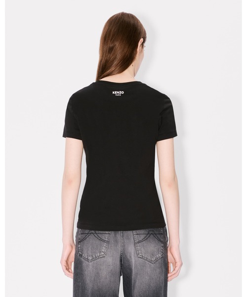 KENZO tシャツ 'Boke Flower' エンブロイド コットン Tシャツ