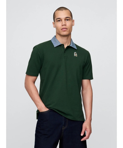 GAP ポロシャツ Gap × Malbon メンズ レディース : ZOZOTOWN