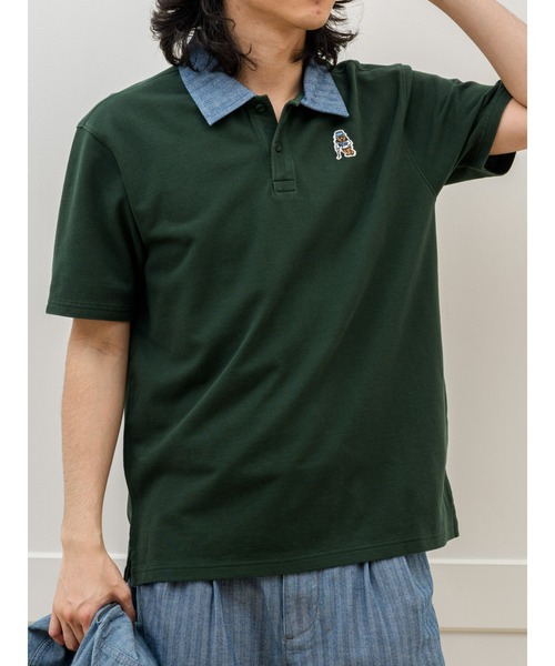 (美品)Malbon ポロシャツ Lサイズ GAP ポロシャツ Gap × Malbon メンズ レディース : ZOZOTOWN