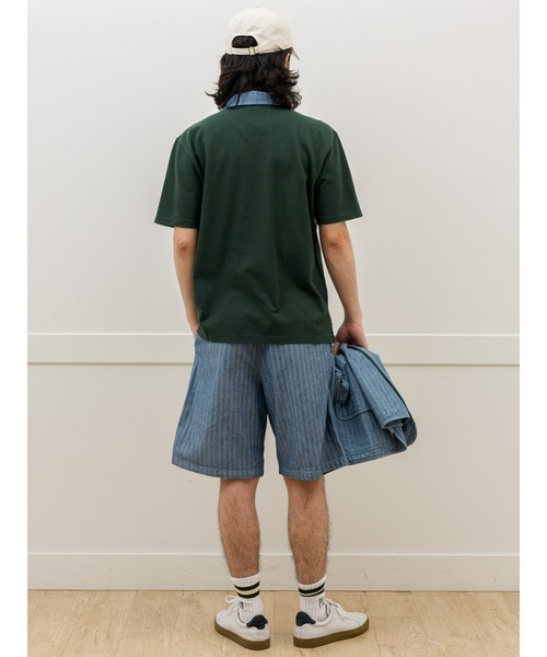 Malbon 緑色 ポロシャツ Malbon MEZZO PERFORMANCE PIQUE PRINTED half-sleeved polo in