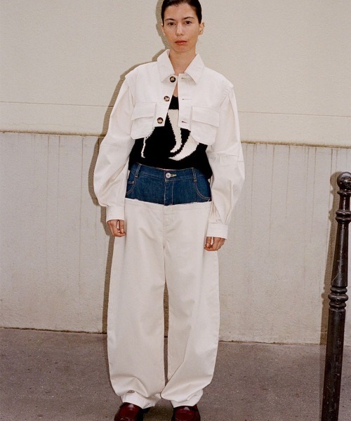 Leinwande パンツ leinwande 「leinwande」 パンツ SMALL ベージュ レディース