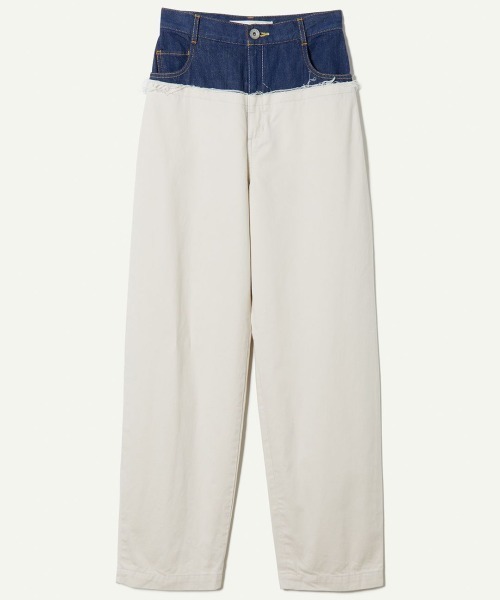leinwande 「leinwande」 パンツ SMALL ベージュ レディース